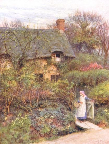 One of Lord Tennyson's Cottages, Farringford